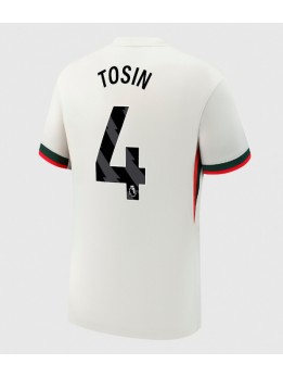 Chelsea Tosin Adarabioyo #4 Replika Borta Kläder 2025-26 Kortärmad